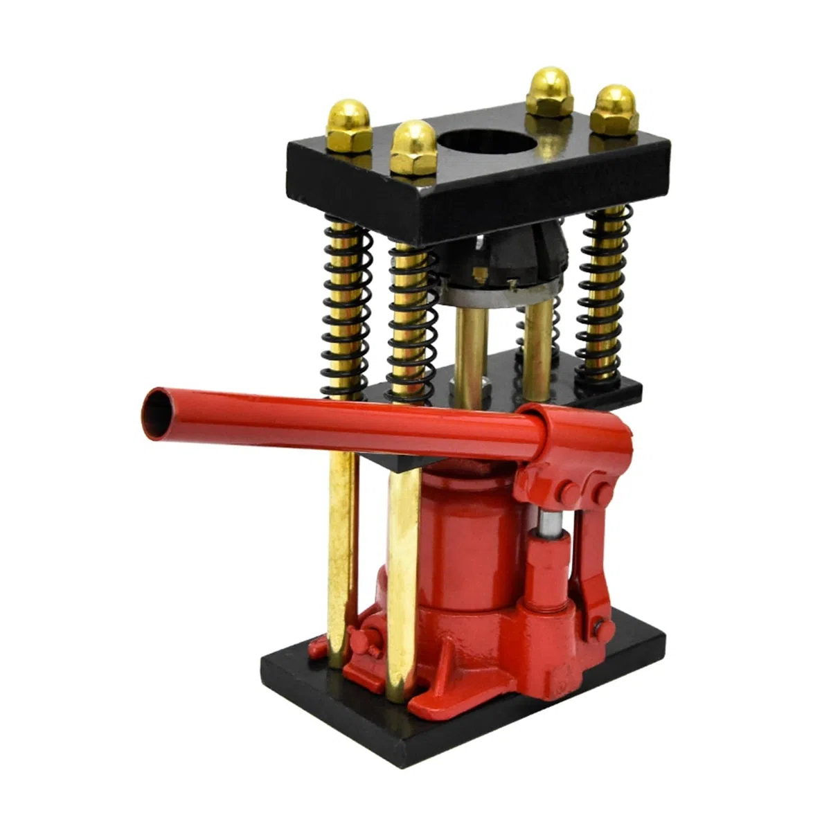 Maquina Multicapa Herienta de prensado manguera plástico manual 8 dientes tipo D, abrazadera hidráulica sobremesa, máquina prensadora tubos alta presión 12~20mm