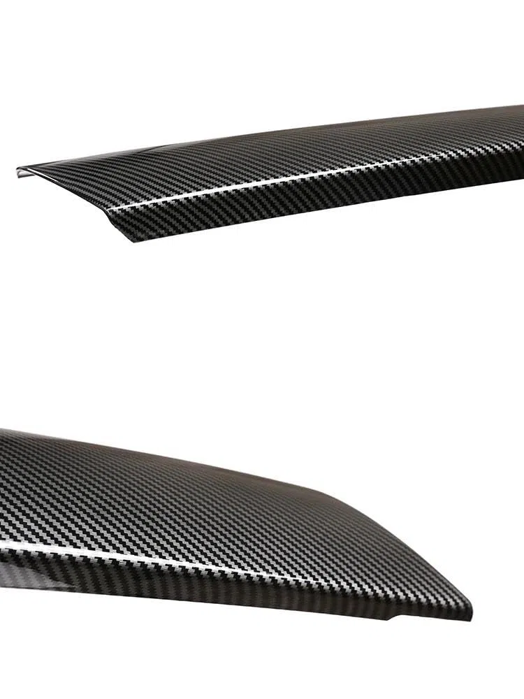 para Land Rover para Defender 90 110 2020 2021 2022 ABS Negro Brillante Parabrisas Delantero De Coche Tira Embellecedora De Pilar A Pegatinas Umbral Coche(A)