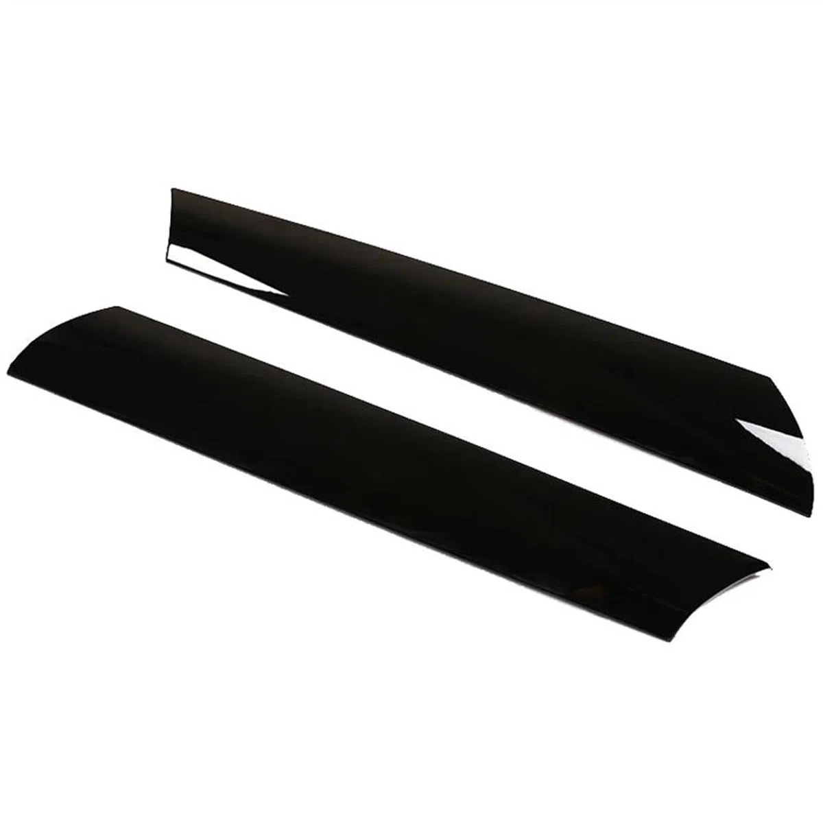 para Land Rover para Defender 90 110 2020 2021 2022 ABS Negro Brillante Parabrisas Delantero De Coche Tira Embellecedora De Pilar A Pegatinas Umbral Coche(A)