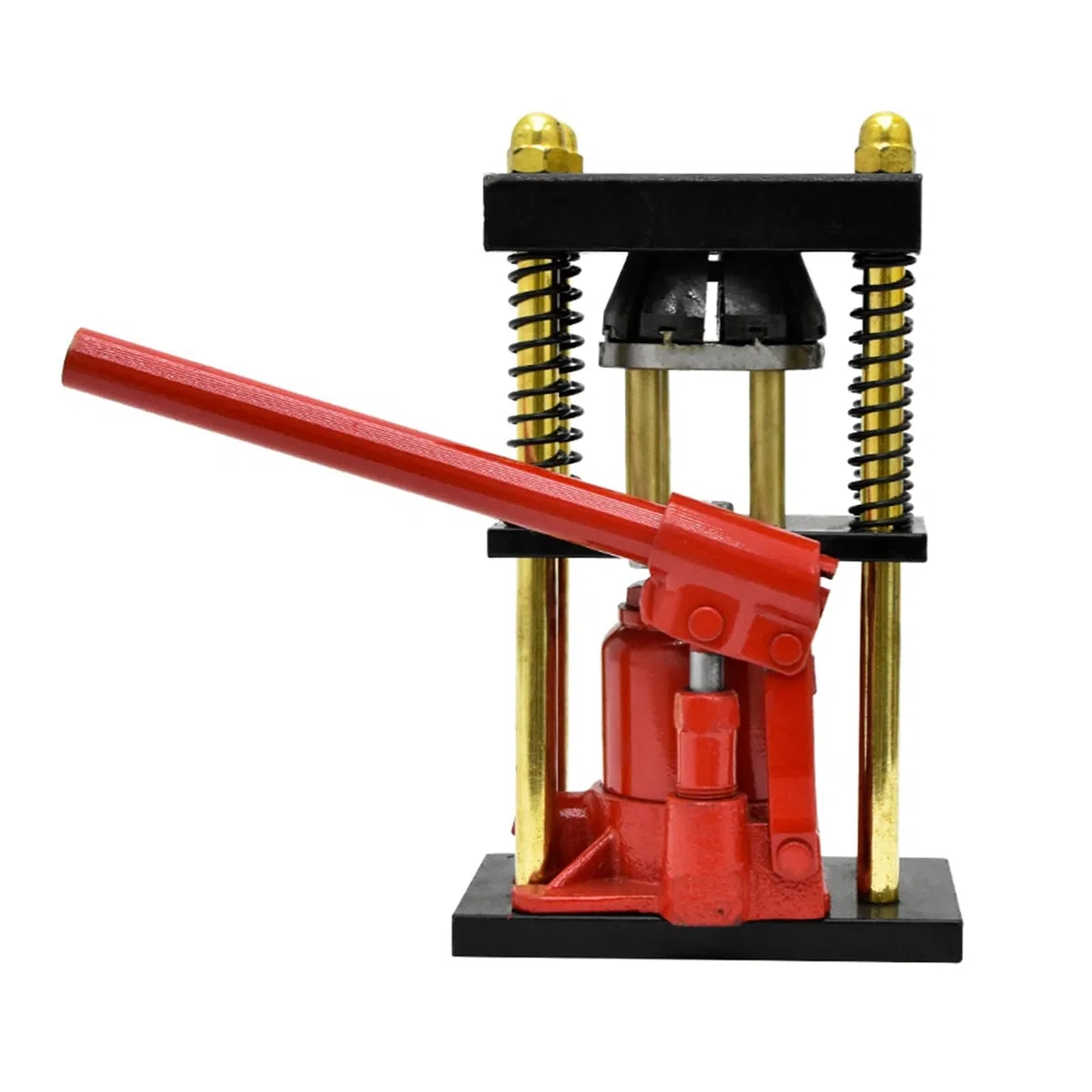 Maquina Multicapa Herienta de prensado manguera plástico manual 8 dientes tipo D, abrazadera hidráulica sobremesa, máquina prensadora tubos alta presión 12~20mm