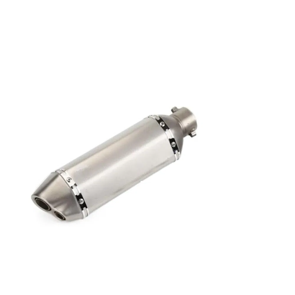 Silenciador De Escape Universal para Motocicleta FZ1 FZ8 para FZ6N R1 R3 R25 para Z1000 Z750 Silenciador de Escape (Color : D)