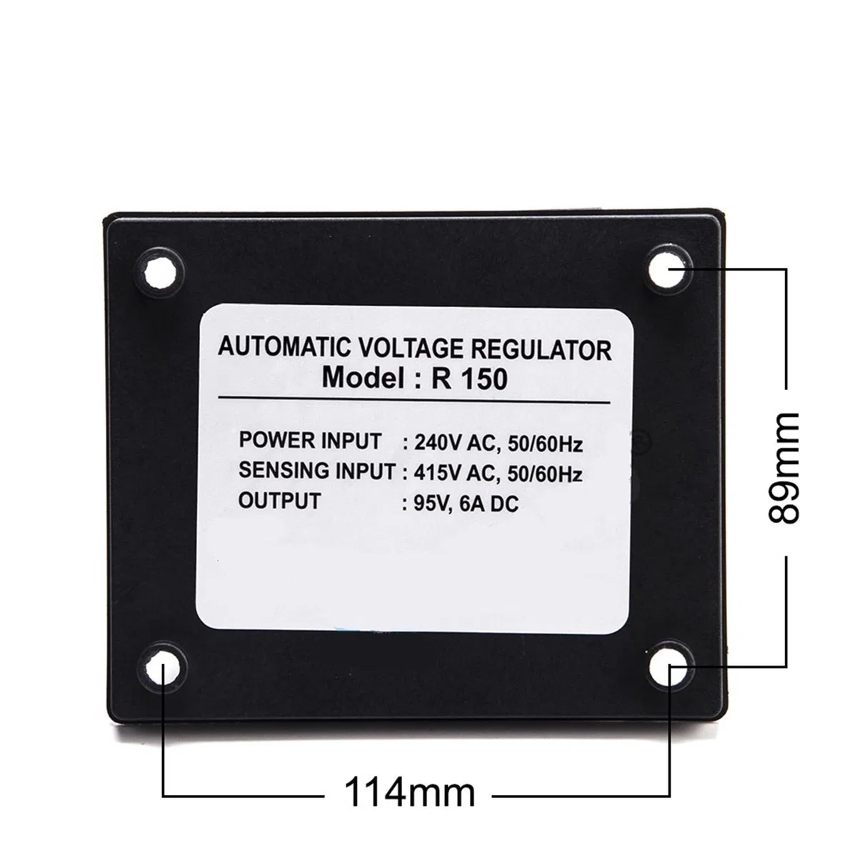 Generador regulador de voltaje automático R150, regulador de voltaje automático, tablero regulador de voltaje de alternador diésel sin escobillas