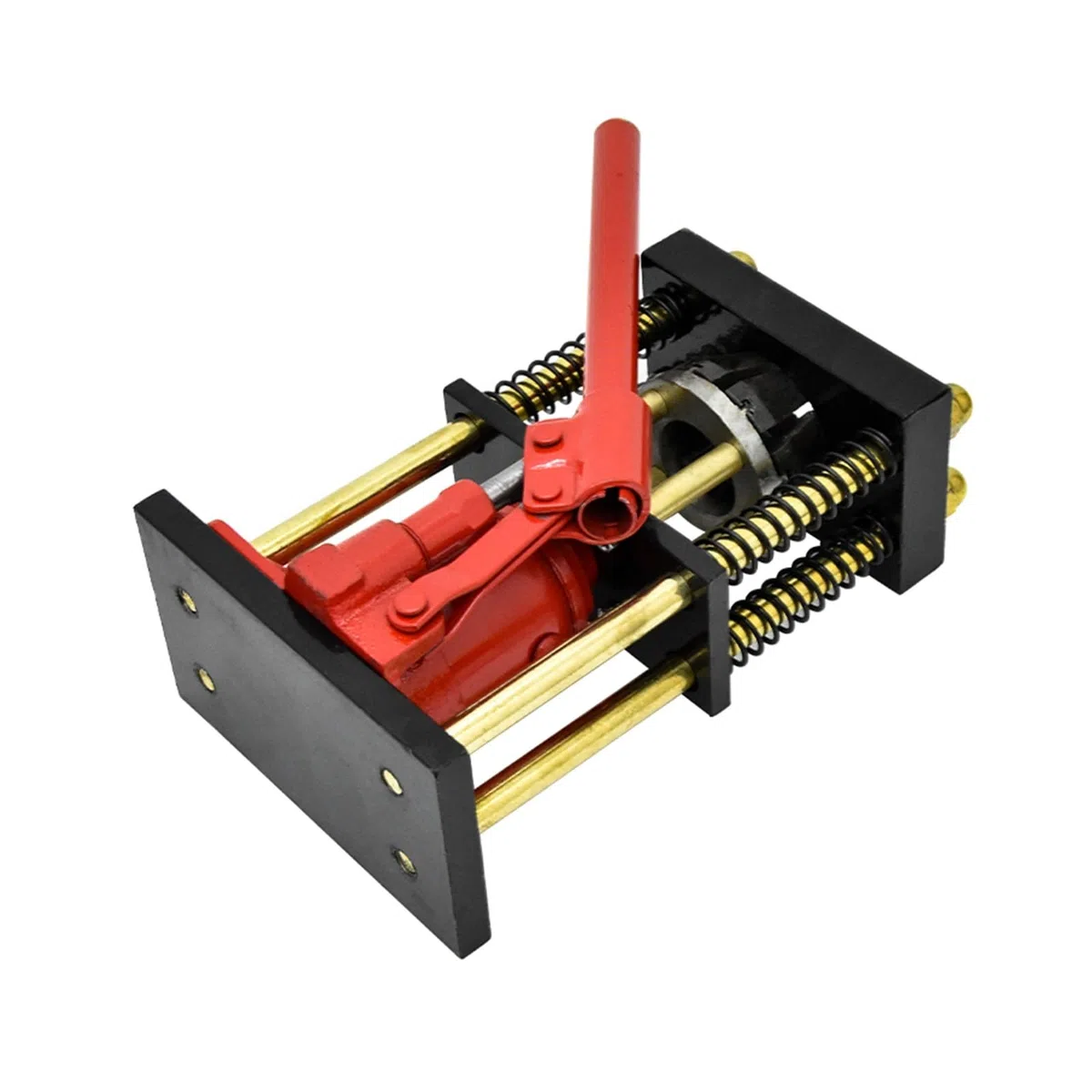 Maquina Multicapa Herienta de prensado manguera plástico manual 8 dientes tipo D, abrazadera hidráulica sobremesa, máquina prensadora tubos alta presión 12~20mm