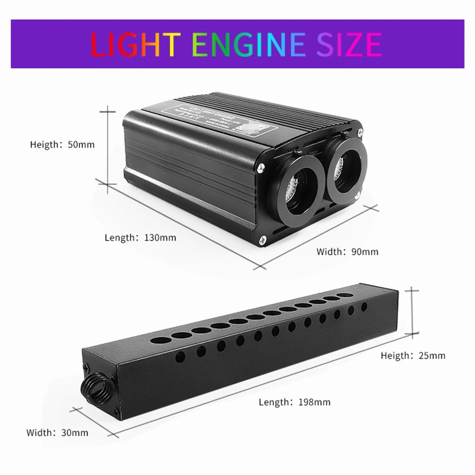 Kit de luces de techo LED RGB de fibra óptica en forma de estrella 32W Meteor LED Coche Starry Sky Light Roof Star Star Night Lights Auto Interior Estrellas Lámpara de techo Luz de fibra óptica Acceso