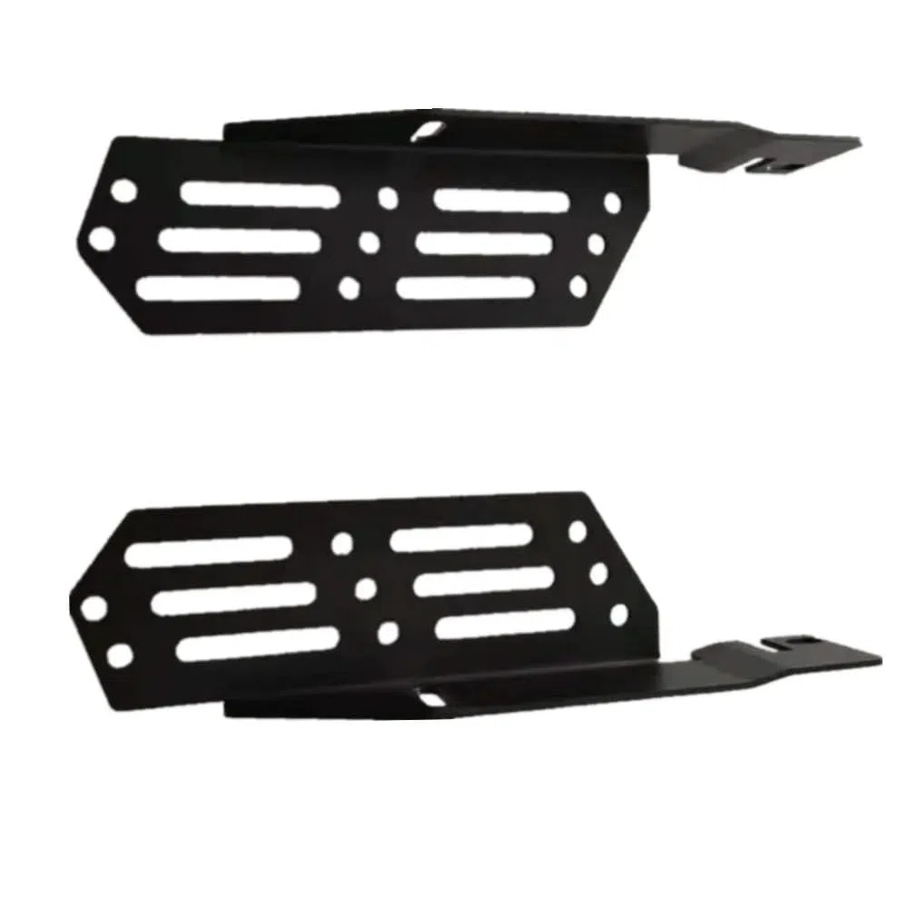 Juego 6 Luces Antiniebla LED 18 W Con Soportes Montaje Para Ford Para F150 Para SVT Para Raptor Para Camión 2017 2018 2019 2020 Luces Antiniebla Luz Niebla(Flood Beam Set)