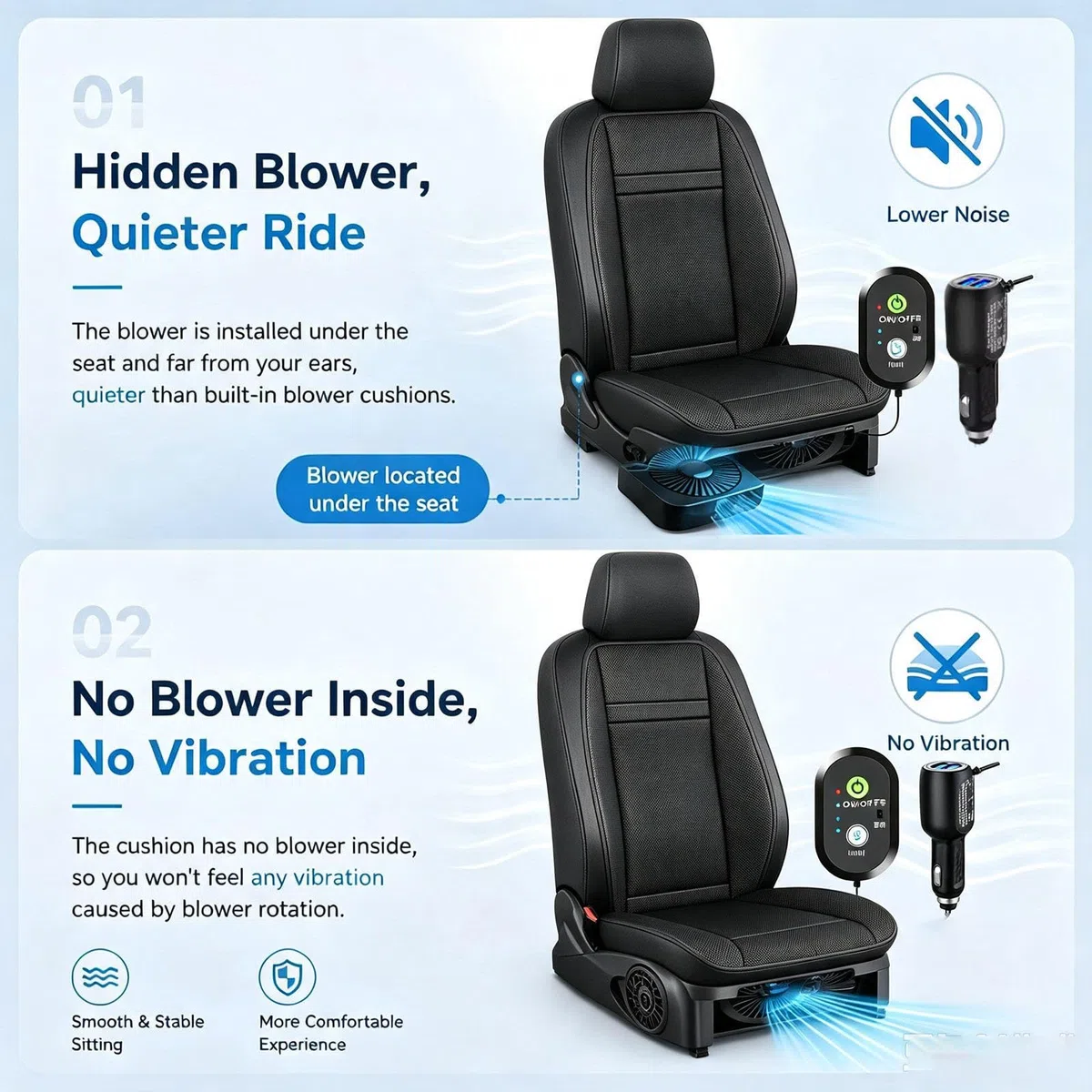 Funda Refrigerante Asiento Coche, Sin Aire Directo Funda para Asiento De Coche con Ventilación, Uso Inmediato Cojín Refrigerante para El Asiento del Coche Especial Autos Al Sol,Green