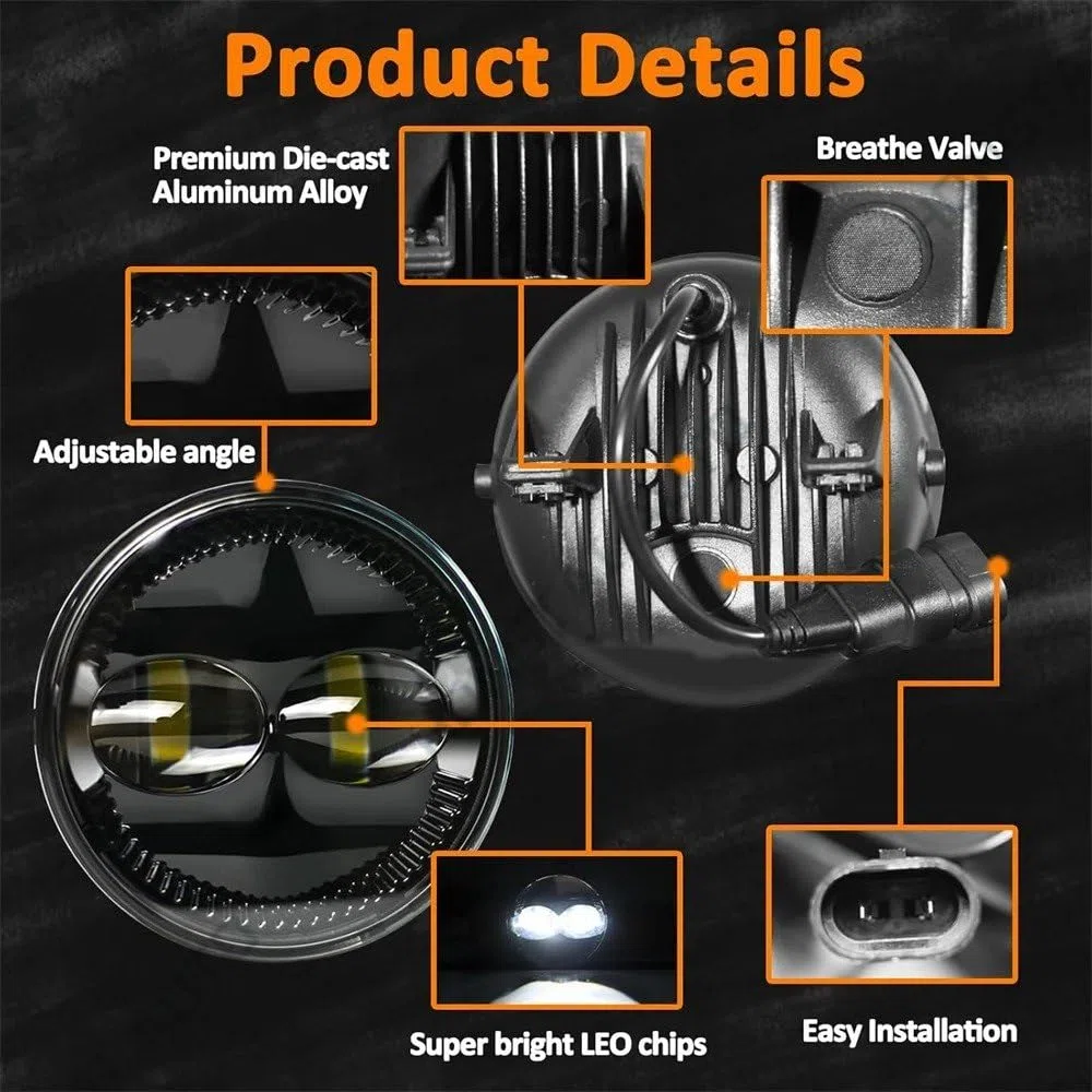 Luces Antiniebla LED Para Ford Para F150 Camión 2004 05 06 07 08 09 10 2011 2012 2013 2014 Conjunto Luz Conducción Parachoques Luces Antiniebla Luz Niebla