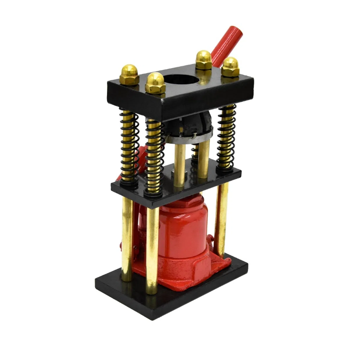 Maquina Multicapa Herienta de prensado manguera plástico manual 8 dientes tipo D, abrazadera hidráulica sobremesa, máquina prensadora tubos alta presión 12~20mm