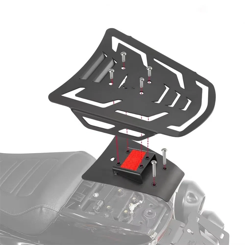 Portaequipajes Equipaje Trasero Accesorios para Motocicleta Soporte De Transporte De Carga Estante Trasero Soporte para Equipaje Trasero