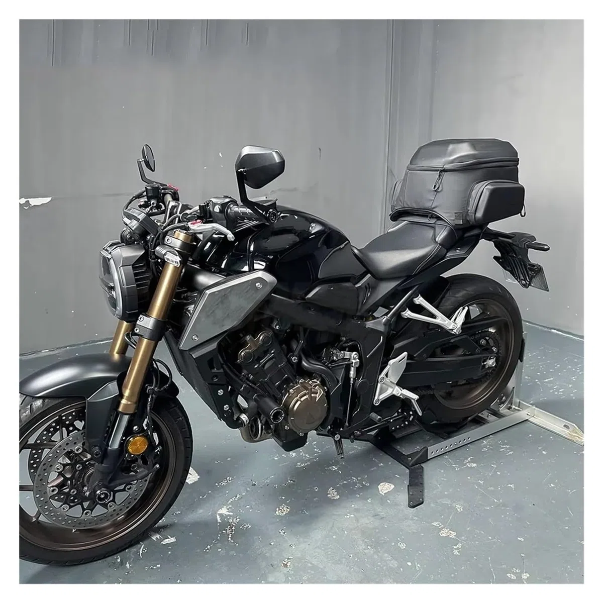 Bolsas Laterales Defensas Moto para CBR650R para CB650R 2025 para CB1000R Impermeable Trasero Viaje Conductor Equipaje Respaldo Asiento Gran Capacidad Sillín Bolsa