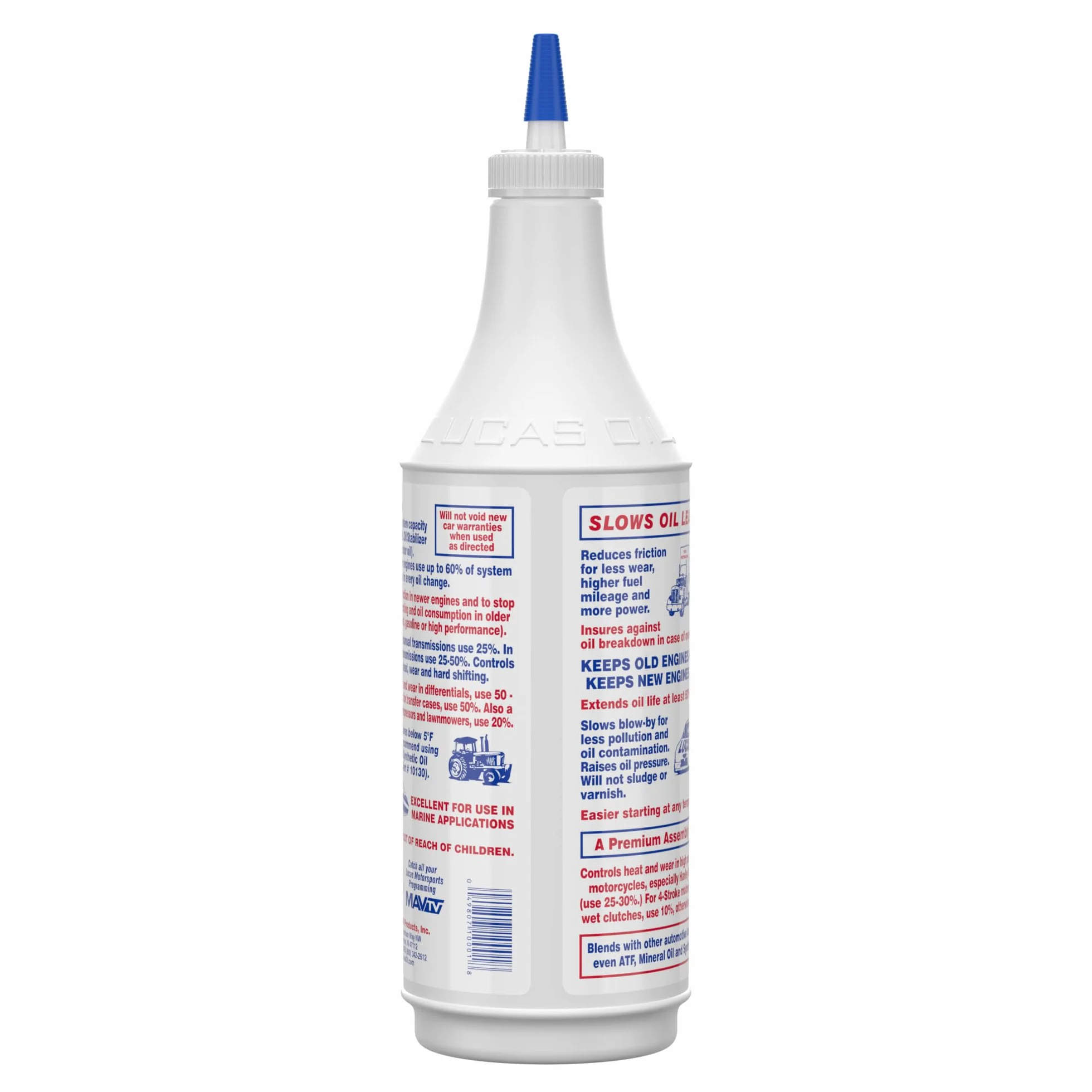 Lucas 10001 – 12pk – resistente estabilizador de aceite – 32 oz, (Pack de 12)